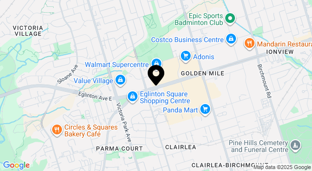 smart-centres-scarborough map