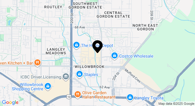 smart-centres-langley map