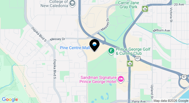 pine-centre map