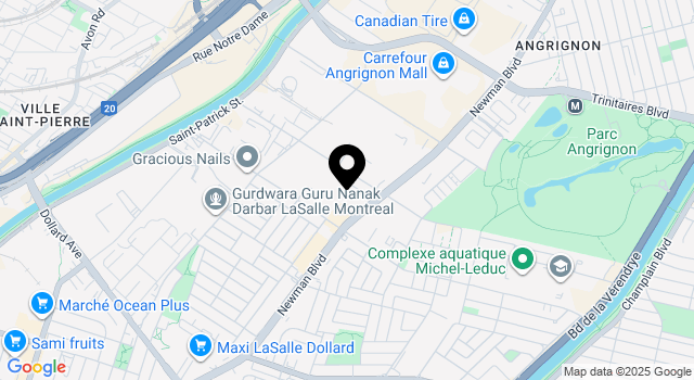 centre-carnaval-lasalle map