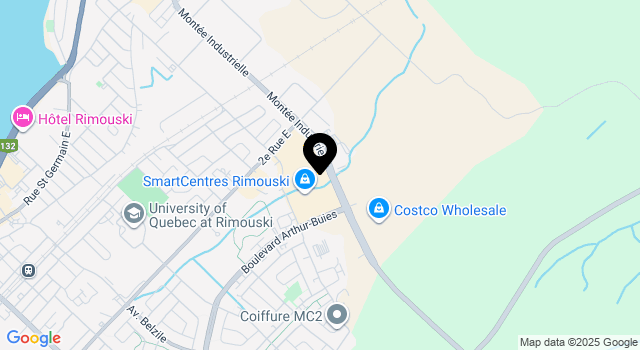 smart-centres-rimouski map