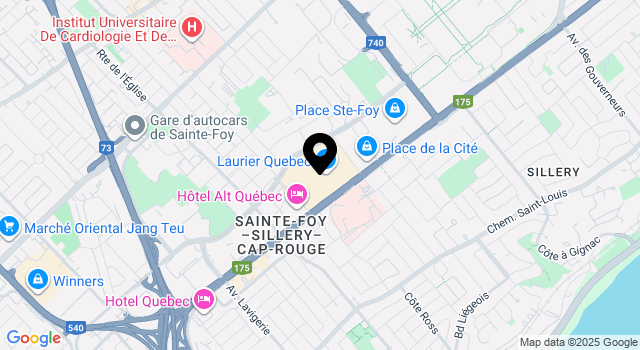 laurier-quebec map