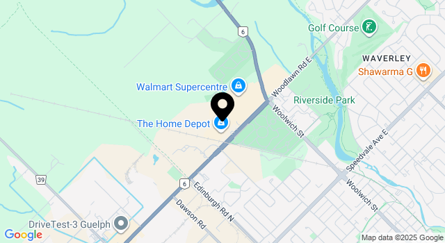 smart-centres-guelph map