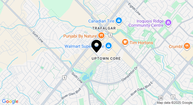 smart-centres-oakville map (1)