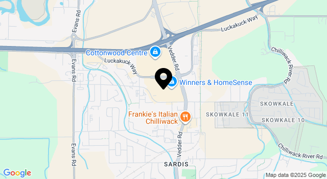 smart-centres-chilliwack map