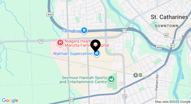 smart-ctres-st-catharines-w map