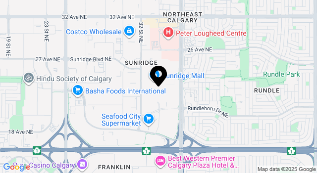 sunridge-mall map