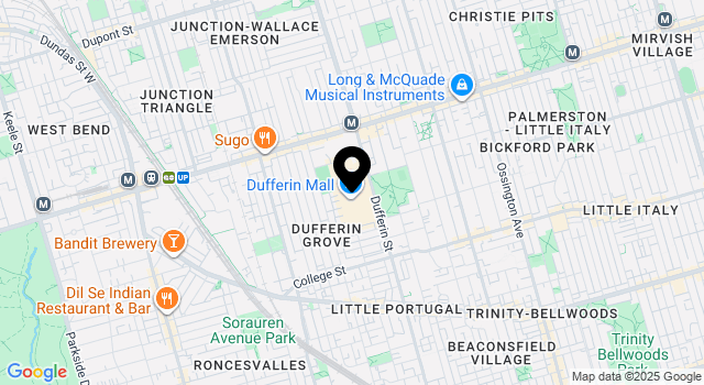 dufferin-street map