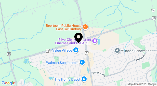 green-lane-centre map