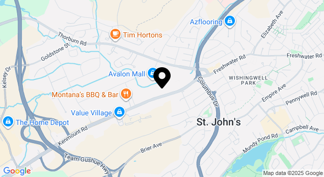 avalon-mall-pad map