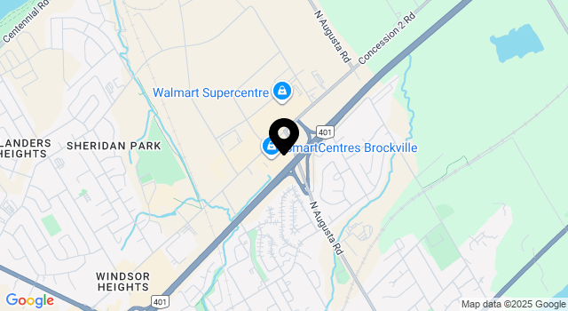 smart-centres-brockville map
