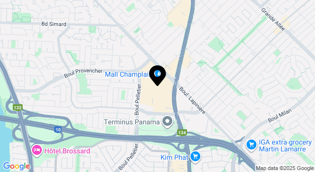 champlain-mall map
